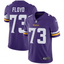 Men's Nike Minnesota Vikings #73 Sharrif Floyd Purple Team Color Vapor Untouchable Limited Player NFL Jersey