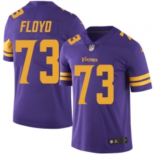 Youth Nike Minnesota Vikings #73 Sharrif Floyd Elite Purple Rush Vapor Untouchable NFL Jersey
