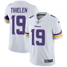 Youth Nike Minnesota Vikings #19 Adam Thielen White Vapor Untouchable Limited Player NFL Jersey