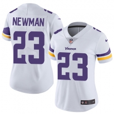 Women's Nike Minnesota Vikings #23 Terence Newman Elite White NFL Jersey