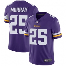 Men's Nike Minnesota Vikings #25 Latavius Murray Purple Team Color Vapor Untouchable Limited Player NFL Jersey