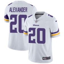 Youth Nike Minnesota Vikings #20 Mackensie Alexander White Vapor Untouchable Limited Player NFL Jersey