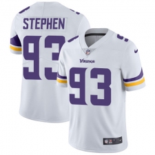 Youth Nike Minnesota Vikings #93 Shamar Stephen White Vapor Untouchable Limited Player NFL Jersey