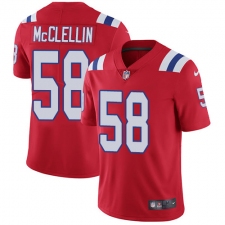 Youth Nike New England Patriots #58 Shea McClellin Red Alternate Vapor Untouchable Limited Player NFL Jersey