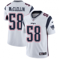 Youth Nike New England Patriots #58 Shea McClellin White Vapor Untouchable Limited Player NFL Jersey
