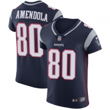 Men's Nike New England Patriots #80 Danny Amendola Navy Blue Team Color Vapor Untouchable Elite Player NFL Jersey