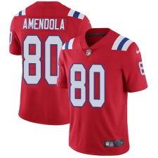 Men's Nike New England Patriots #80 Danny Amendola Red Alternate Vapor Untouchable Limited Player NFL Jersey
