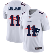 Men's New England Patriots #11 Julian Edelman White Nike White Shadow Edition Limited Jersey