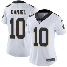 Women's Nike New Orleans Saints #10 Chase Daniel Elite White NFL Jersey