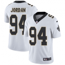 Youth Nike New Orleans Saints #94 Cameron Jordan White Vapor Untouchable Limited Player NFL Jersey