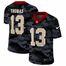 Men's New Orleans Saints #13 Michael Thomas Camo 2020 Nike Limited Jersey