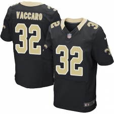 Men's Nike New Orleans Saints #32 Kenny Vaccaro Black Team Color Vapor Untouchable Elite Player NFL Jersey