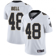 Youth Nike New Orleans Saints #48 Vonn Bell White Vapor Untouchable Limited Player NFL Jersey