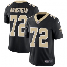 Youth Nike New Orleans Saints #72 Terron Armstead Black Team Color Vapor Untouchable Limited Player NFL Jersey