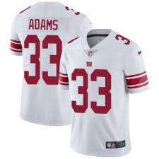 Youth Nike New York Giants #33 Andrew Adams White Vapor Untouchable Limited Player NFL Jersey
