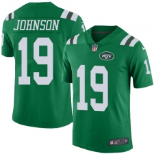 Youth Nike New York Jets #19 Keyshawn Johnson Limited Green Rush Vapor Untouchable NFL Jersey