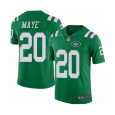 Men's New York Jets #20 Marcus Maye Elite Green Rush Vapor Untouchable Football Jersey