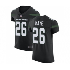 Men's New York Jets #26 Marcus Maye Black Alternate Vapor Untouchable Elite Player Football Jersey