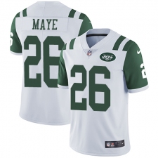 Youth Nike New York Jets #26 Marcus Maye Elite White NFL Jersey