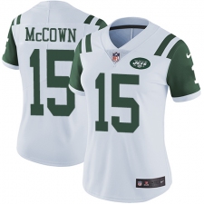 Women's Nike New York Jets #15 Josh McCown Elite White NFL Jersey