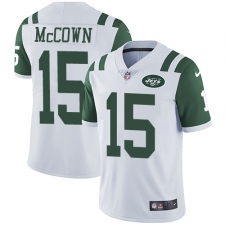 Youth Nike New York Jets #15 Josh McCown Elite White NFL Jersey