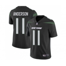 Men's New York Jets #11 Robby Anderson Black Alternate Vapor Untouchable Limited Player Football Jersey