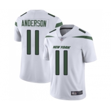 Men's New York Jets #11 Robby Anderson White Vapor Untouchable Limited Player Football Jersey