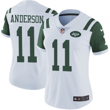 Women's Nike New York Jets #11 Robby Anderson Elite White NFL Jersey