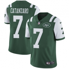 Youth Nike New York Jets #7 Chandler Catanzaro Elite Green Team Color NFL Jersey