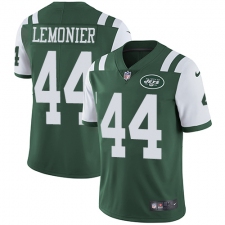 Youth Nike New York Jets #44 Corey Lemonier Elite Green Team Color NFL Jersey