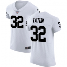 Men's Nike Oakland Raiders #32 Jack Tatum White Vapor Untouchable Elite Player NFL Jersey
