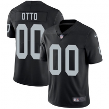 Youth Nike Oakland Raiders #00 Jim Otto Elite Black Team Color NFL Jersey