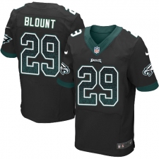 Men's Nike Philadelphia Eagles #29 LeGarrette Blount Black Alternate Drift Fashion NFL Jersey