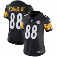 Women's Nike Pittsburgh Steelers #88 Darrius Heyward-Bey Black Team Color Vapor Untouchable Limited Player NFL Jersey