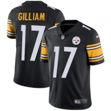 Youth Nike Pittsburgh Steelers #17 Joe Gilliam Black Team Color Vapor Untouchable Limited Player NFL Jersey