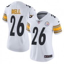 Women's Nike Pittsburgh Steelers #26 Le'Veon Bell Elite White NFL Jersey