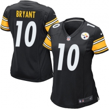 Women's Nike Pittsburgh Steelers #10 Martavis Bryant Game Black Team Color NFL Jersey