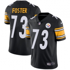 Youth Nike Pittsburgh Steelers #73 Ramon Foster Black Team Color Vapor Untouchable Limited Player NFL Jersey