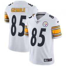 Youth Nike Pittsburgh Steelers #85 Xavier Grimble White Vapor Untouchable Limited Player NFL Jersey