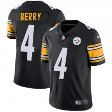 Youth Nike Pittsburgh Steelers #4 Jordan Berry Black Team Color Vapor Untouchable Limited Player NFL Jersey