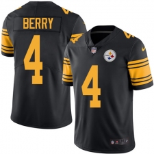 Youth Nike Pittsburgh Steelers #4 Jordan Berry Limited Black Rush Vapor Untouchable NFL Jersey