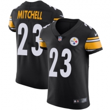 Men's Nike Pittsburgh Steelers #23 Mike Mitchell Black Team Color Vapor Untouchable Elite Player NFL Jersey