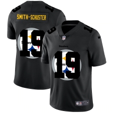 Men's Pittsburgh Steelers #19 JuJu Smith-Schuster Black Nike Black Shadow Edition Limited Jersey