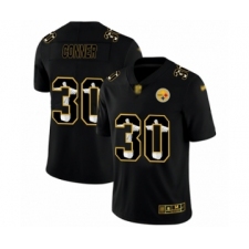 Men's Pittsburgh Steelers #30 James Conner Black Jesus Faith Limited Player Football Jersey