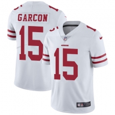 Youth Nike San Francisco 49ers #15 Pierre Garcon White Vapor Untouchable Limited Player NFL Jersey