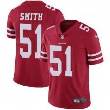 Youth Nike San Francisco 49ers #51 Malcolm Smith Elite Red Team Color NFL Jersey