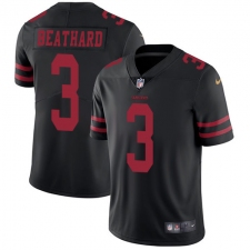 Youth Nike San Francisco 49ers #3 C. J. Beathard Elite Black NFL Jersey