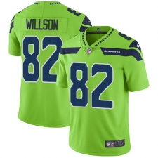 Youth Nike Seattle Seahawks #82 Luke Willson Elite Green Rush Vapor Untouchable NFL Jersey