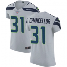 Men's Nike Seattle Seahawks #31 Kam Chancellor Grey Alternate Vapor Untouchable Elite Player NFL Jersey