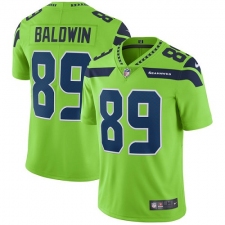 Youth Nike Seattle Seahawks #89 Doug Baldwin Elite Green Rush Vapor Untouchable NFL Jersey